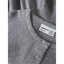 NAME IT Strik Cardigan Nyssa Grey Melange